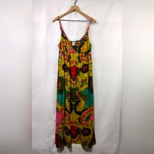 Vasna Artsy Dress Women's M Multicolor Bobo Retro 90s Y2K